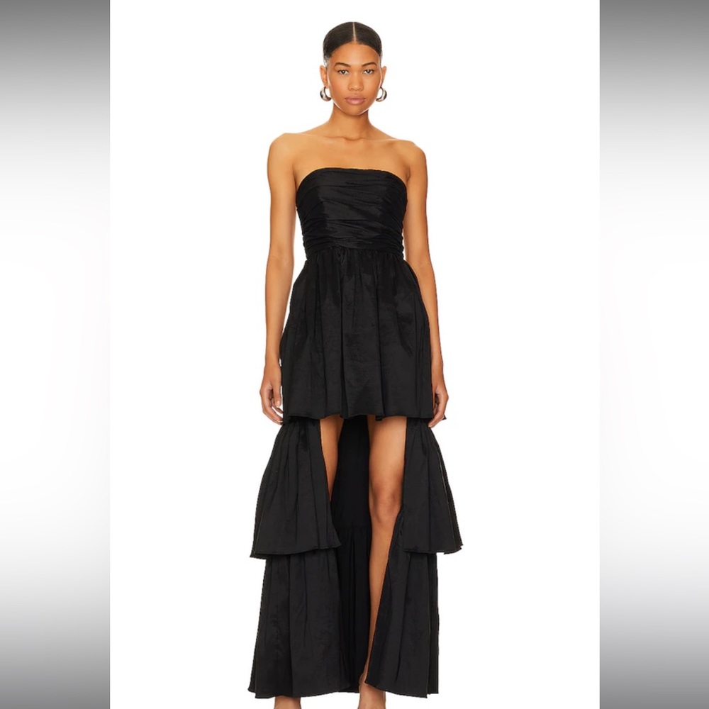 Lovers and Friends Black Michie Maxi Dress SZ Small